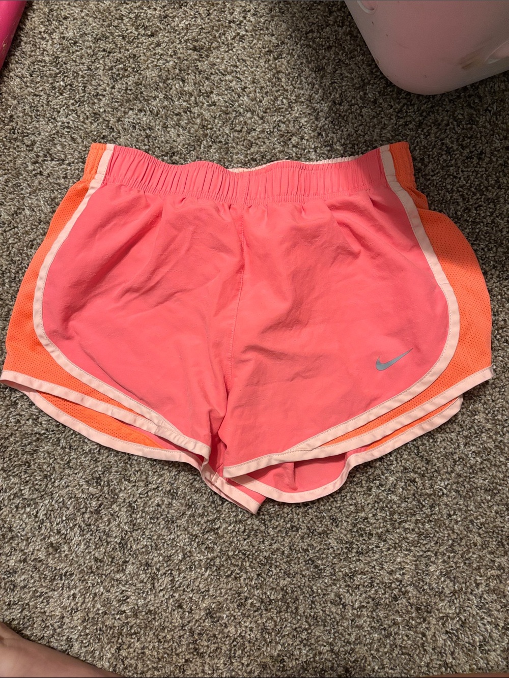 Nike Women’s Orange Athletic Shorts